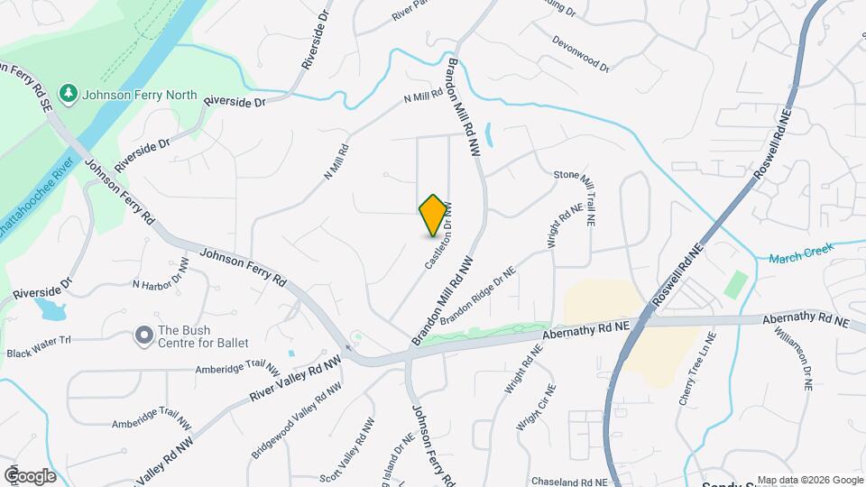 6740 Castleton Dr NW Map and Location Details