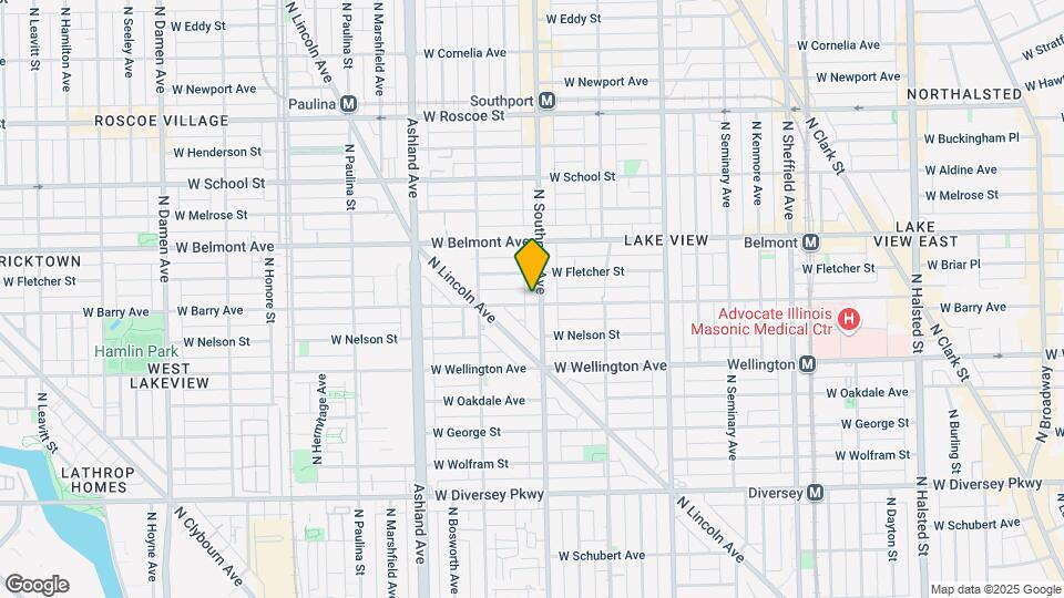 3102 N Southport Ave Mapa y Detalles de la Ubicación