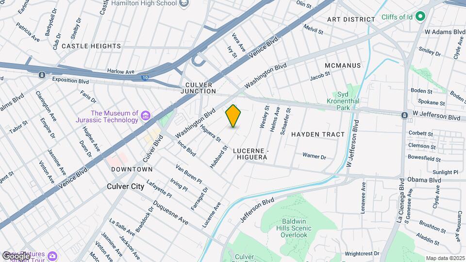 8929 Hubbard St Map and Location Details