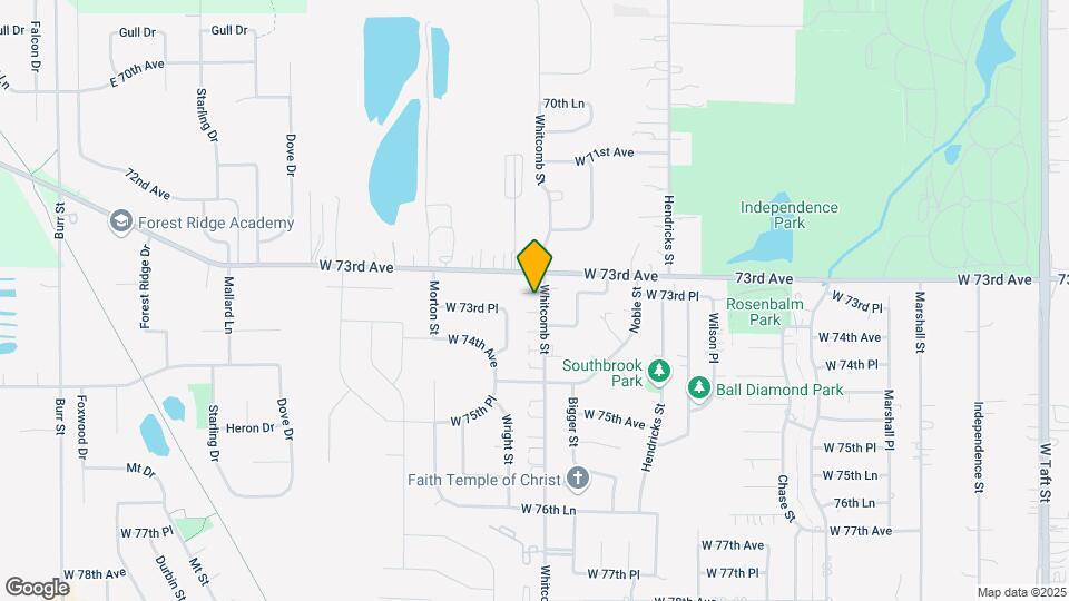Merrillville 4 Plexes Map and Location Details