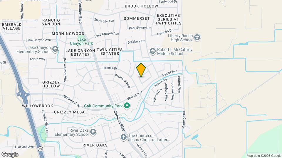 1010 Malton Way Mapa y Detalles de la Ubicación