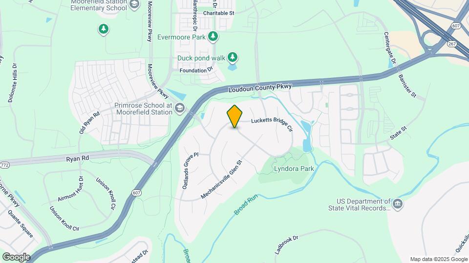 43694 Lucketts Bridge Cir Map and Location Details
