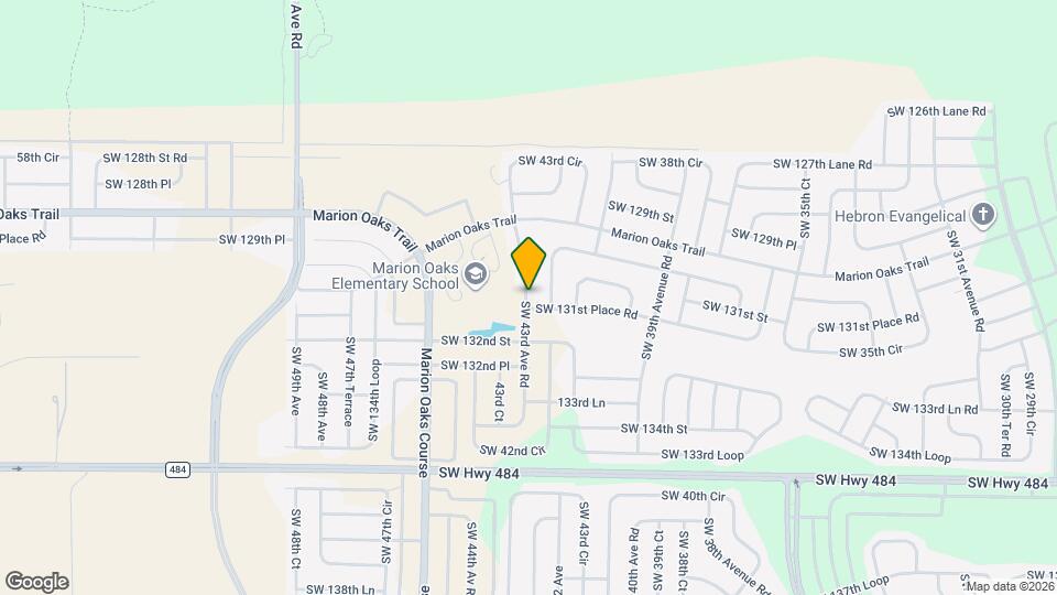 13079 SW 43rd Ave Rd Map and Location Details