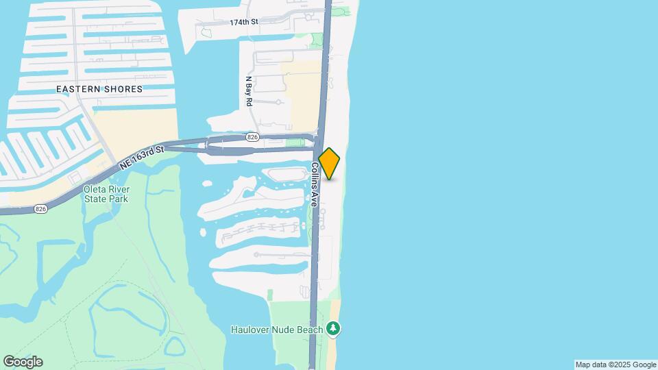 16425 Collins Ave Mapa y Detalles de la Ubicación