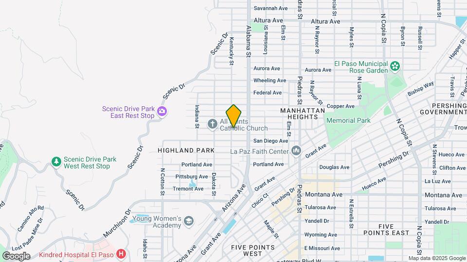 1418 Kentucky St Map and Location Details