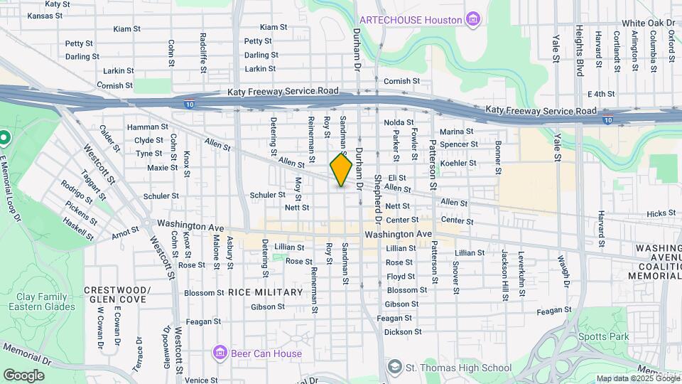 5000 Schuler St Map and Location Details