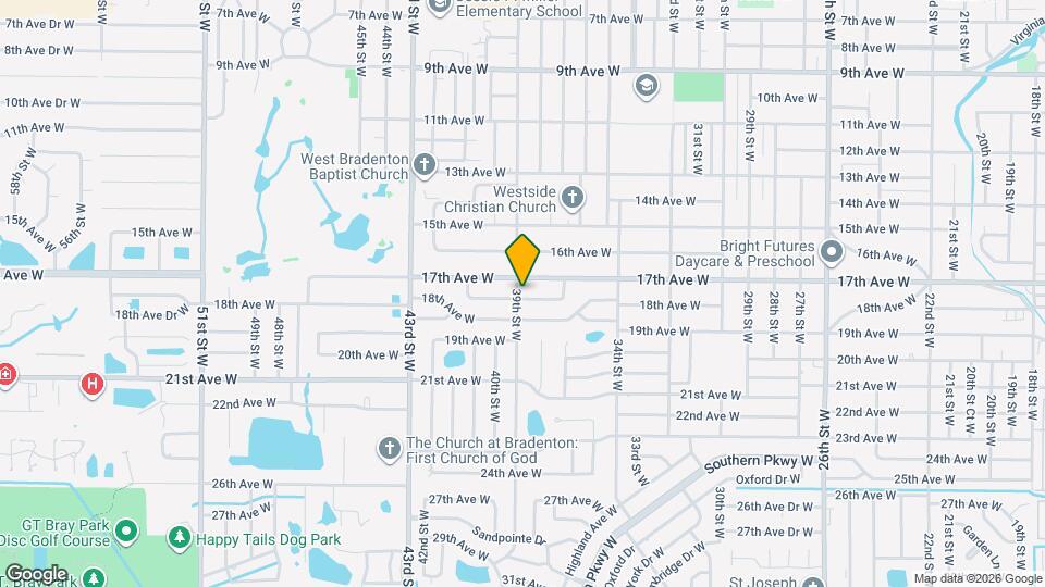 3810 17th Ave Dr W Mapa y Detalles de la Ubicación