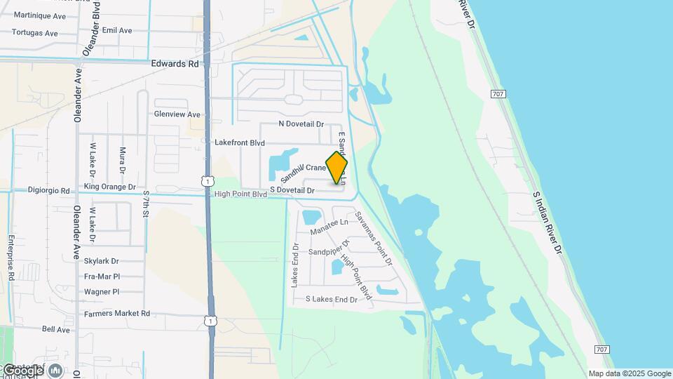 1864 S Dovetail Dr Map and Location Details