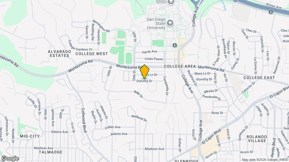 5553 Dorothy Dr Mapa y Detalles de la Ubicación