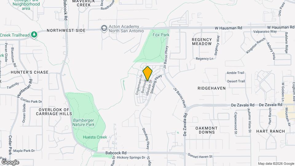 6607 Aspen Heights Map and Location Details