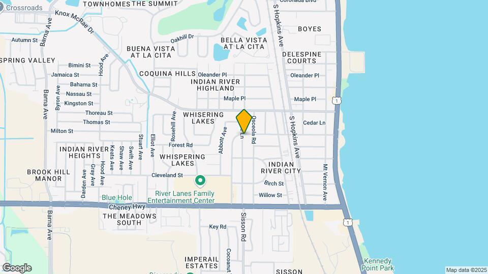 4285 Coquina Ave Map and Location Details