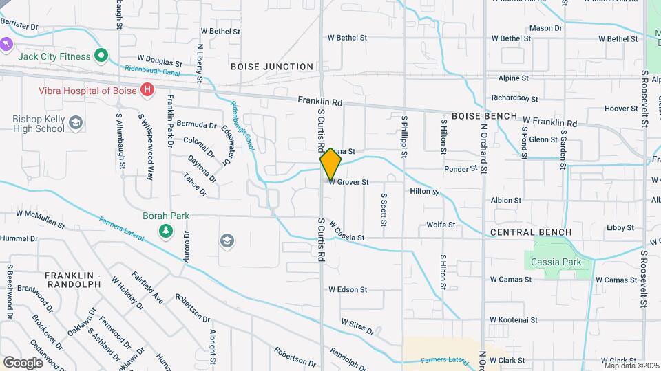 5713 W Grover St Map and Location Details