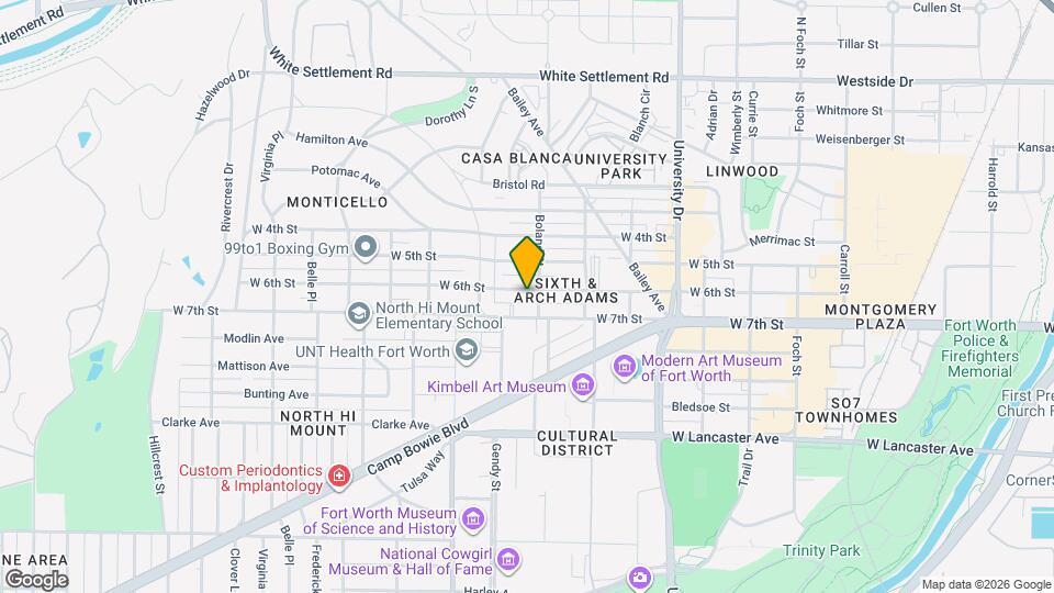 3411 W 6th St Map and Location Details