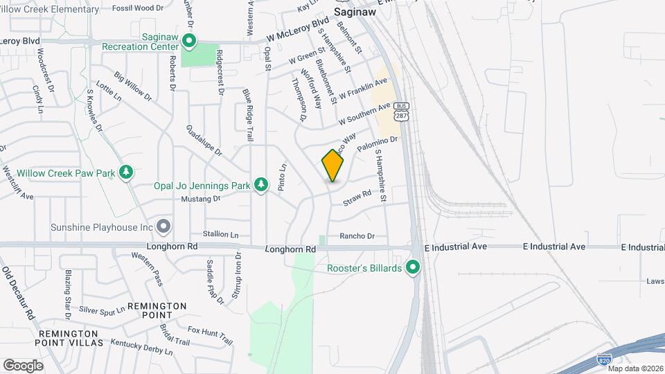 272 Palomino Dr Map and Location Details