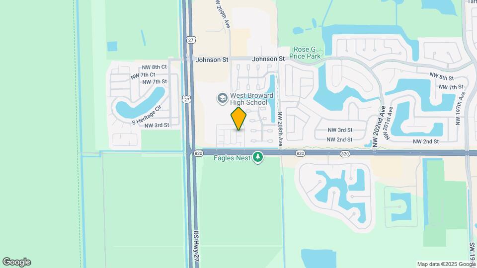 20927 NW 1st Ct Map and Location Details