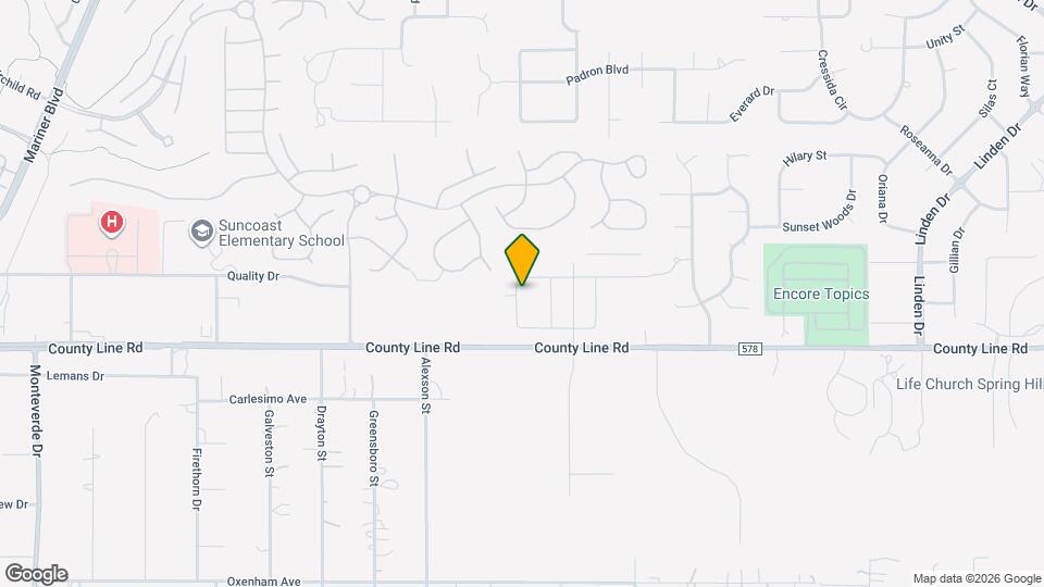 11638 Lavender Loop Map and Location Details