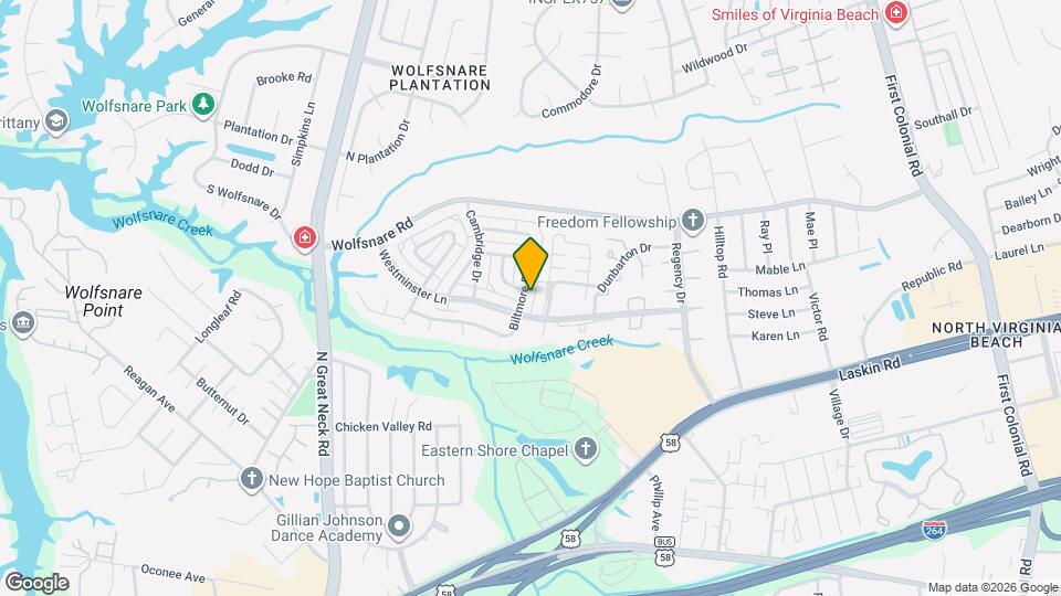 712 Biltmore Dr Map and Location Details