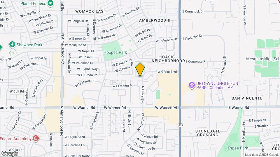 408 W Copper Way Map and Location Details