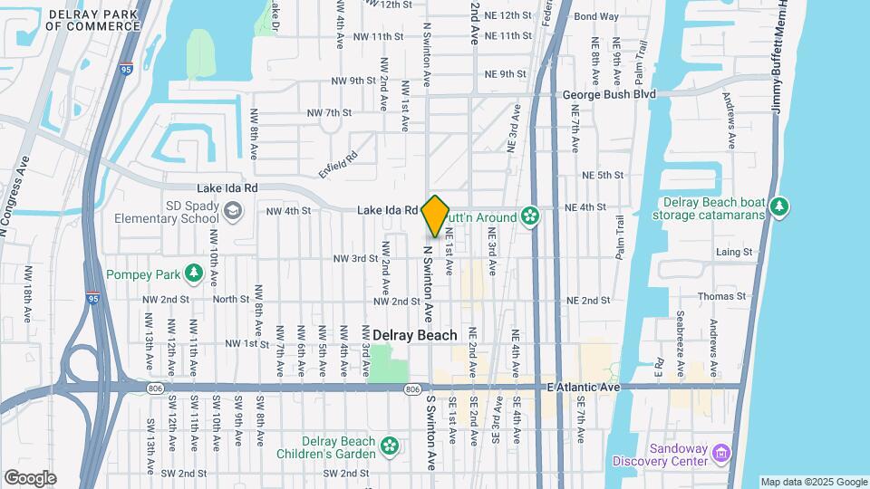 311 N Swinton Ave Map and Location Details