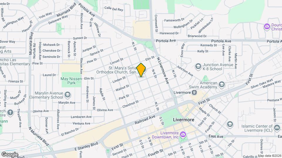 1946 Walnut St Map and Location Details