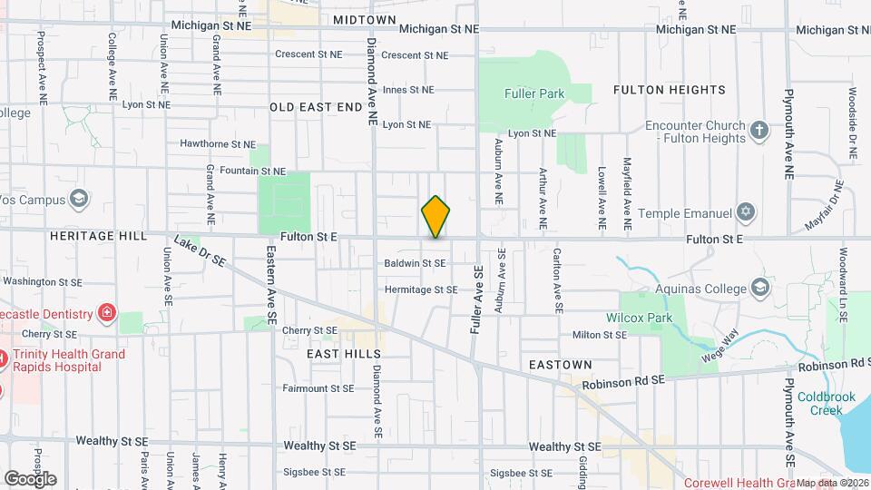 1114 Fulton St E Map and Location Details