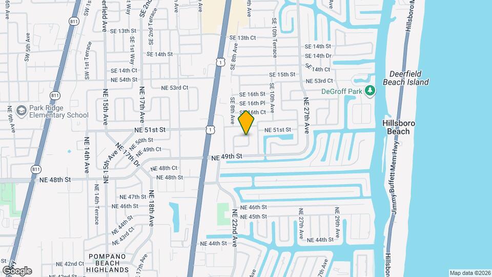 5031 NE 23rd Terrace Map and Location Details