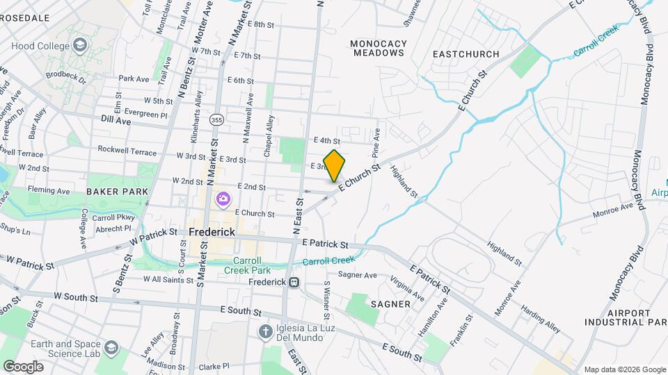 489 E Church St, Unit A Mapa y Detalles de la Ubicación