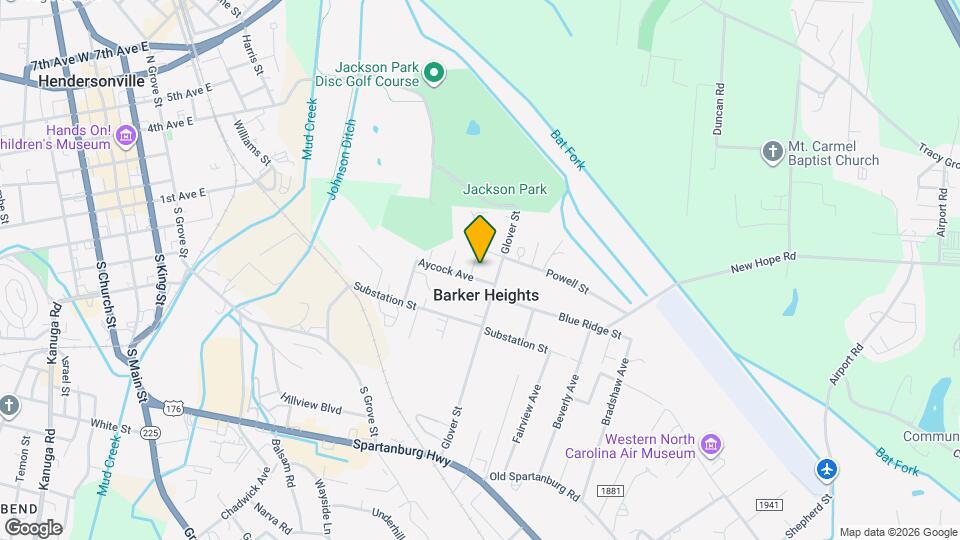 111 Aycock Ave Map and Location Details