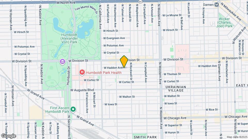 2629 W Haddon Ave Mapa y Detalles de la Ubicación
