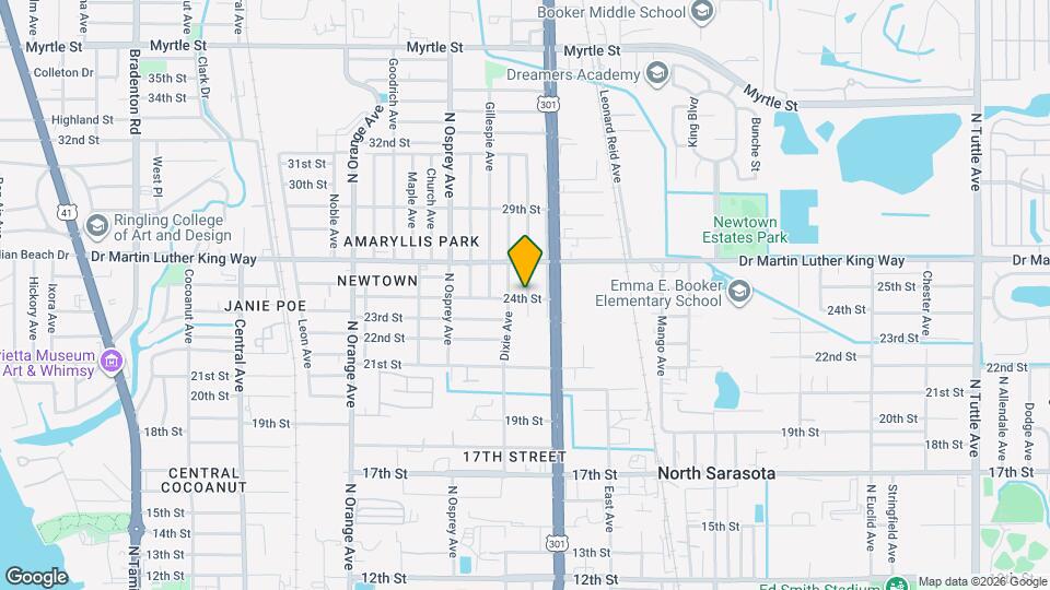 1951 24th St Map and Location Details