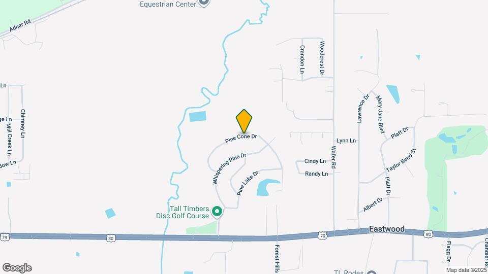 610 Pine Cone Dr Map and Location Details