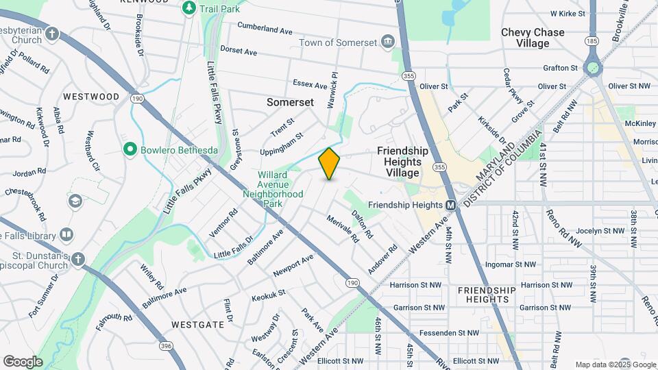 5333 Saratoga Ave Map and Location Details