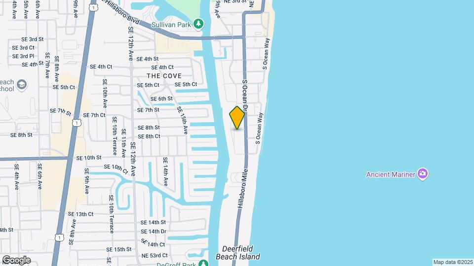 Turtle Beach Villas Resort Map and Location Details
