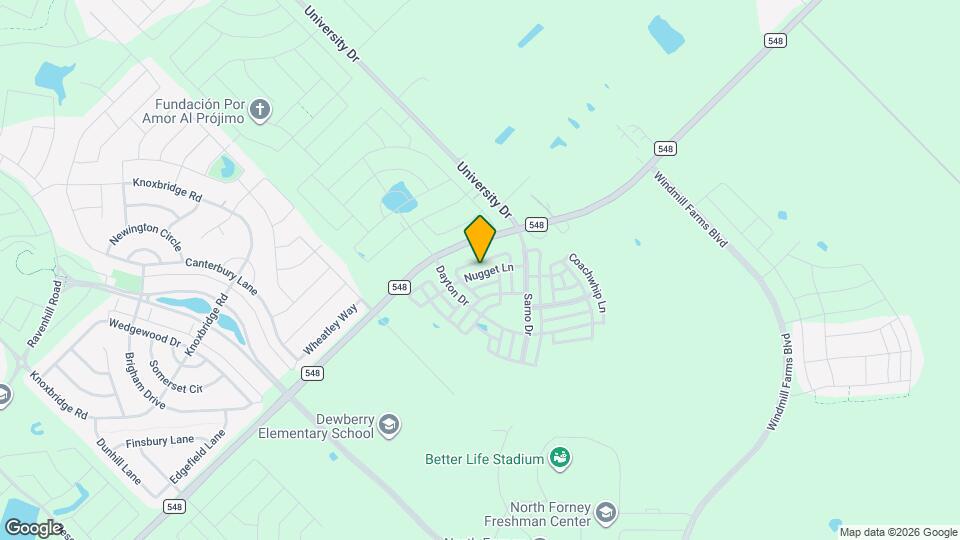 4320 Nugget Ln, Unit E Map and Location Details