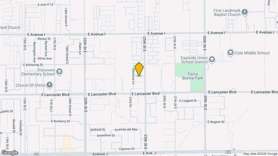 2338 Langhorn St Map and Location Details