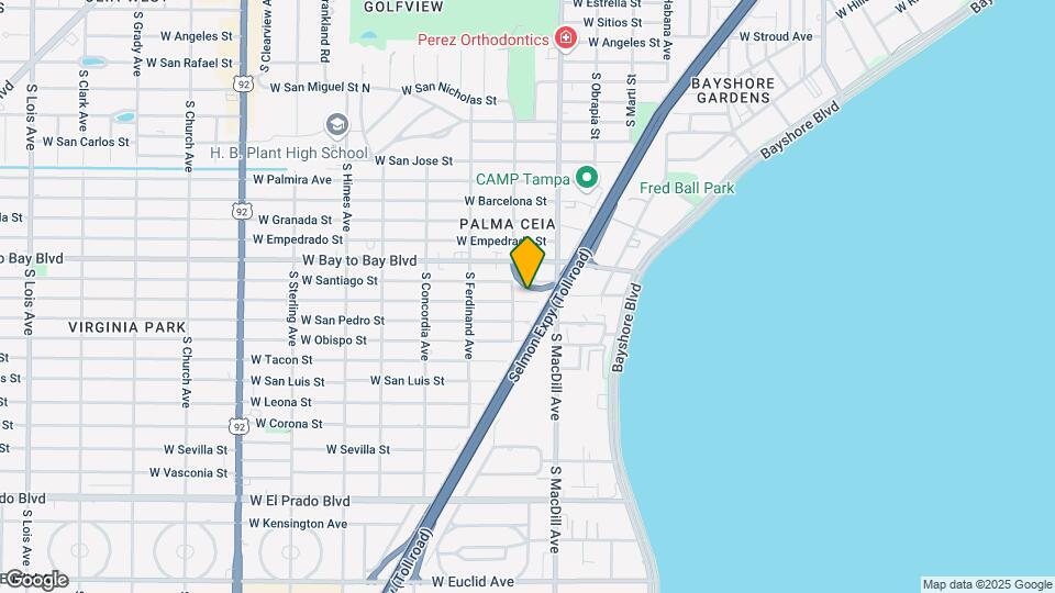 3111 W San Juan St Map and Location Details