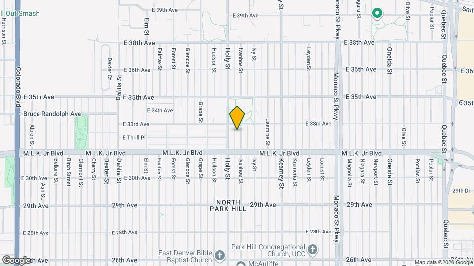 3267 Ivanhoe St Map and Location Details