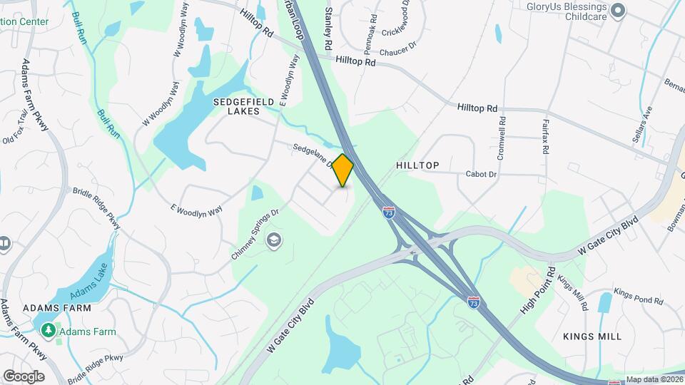 4609 Sedgelane Dr Map and Location Details