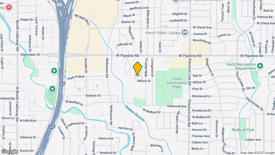 610 Ridgeline Dr Map and Location Details