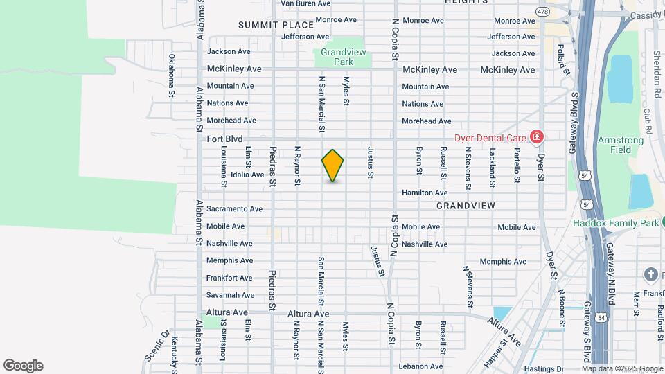 3115 Hamilton Ave Map and Location Details