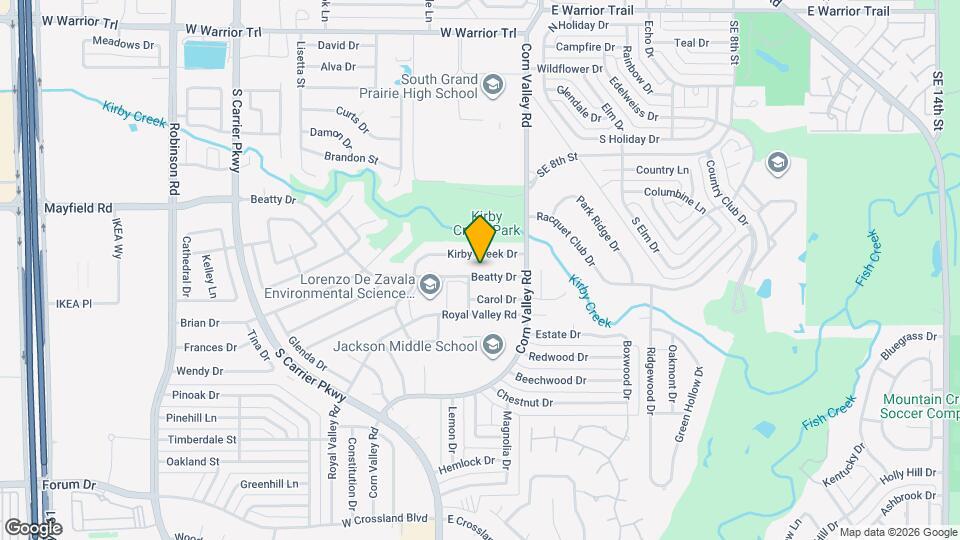 338 Beatty Dr Map and Location Details