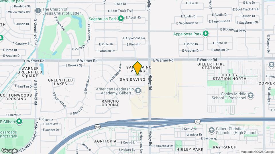 918 S Banning St Map and Location Details