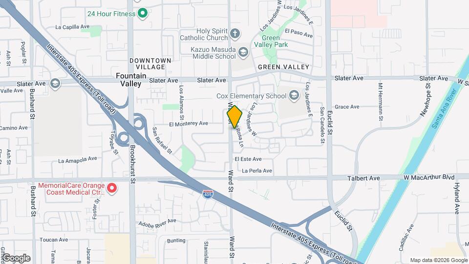 17755 La Rosa Ln Map and Location Details