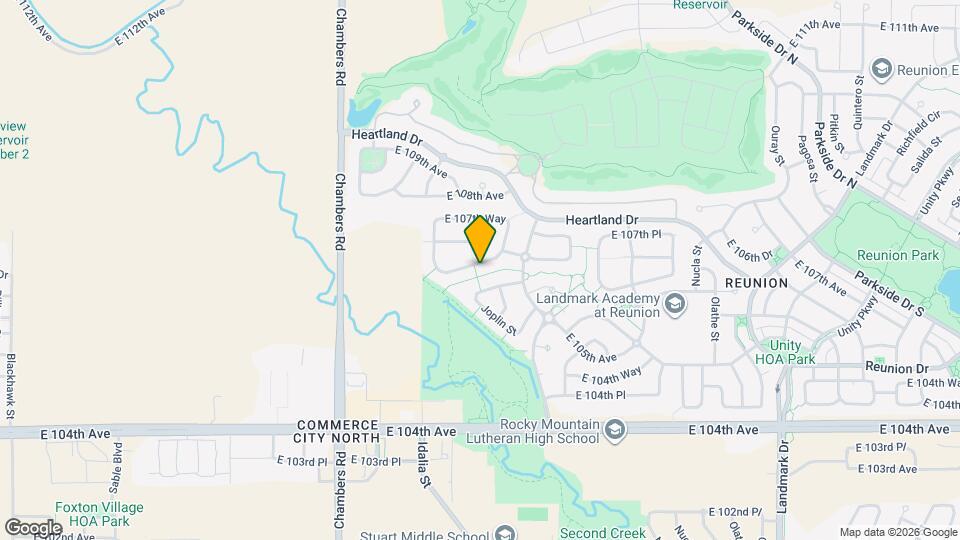 15812 E 107th Ave Map and Location Details