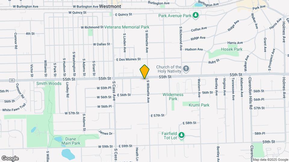 129 E 55th St Map and Location Details