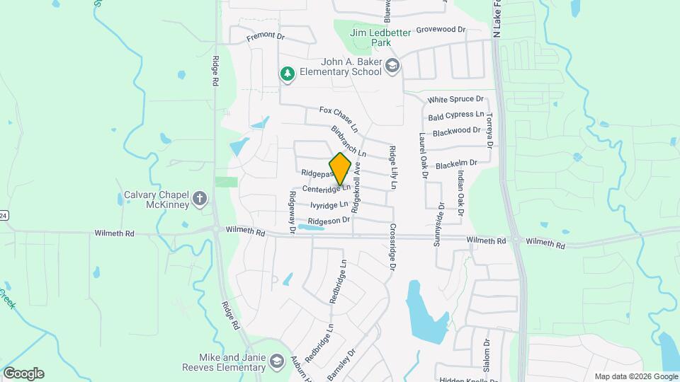 5517 Centeridge Ln Map and Location Details