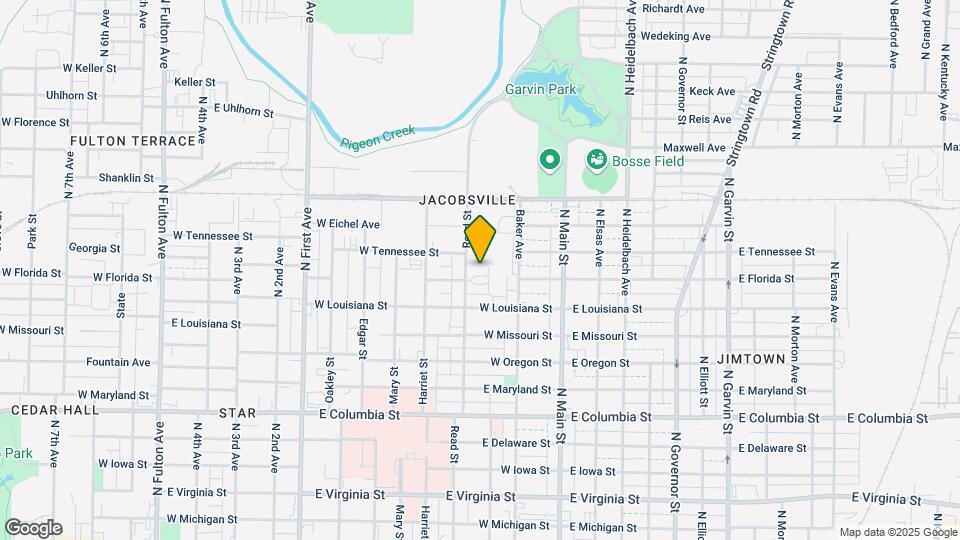 Jacobsville Apartments Map and Location Details