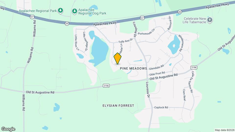 2423 Chateau Ln Mapa y Detalles de la Ubicación