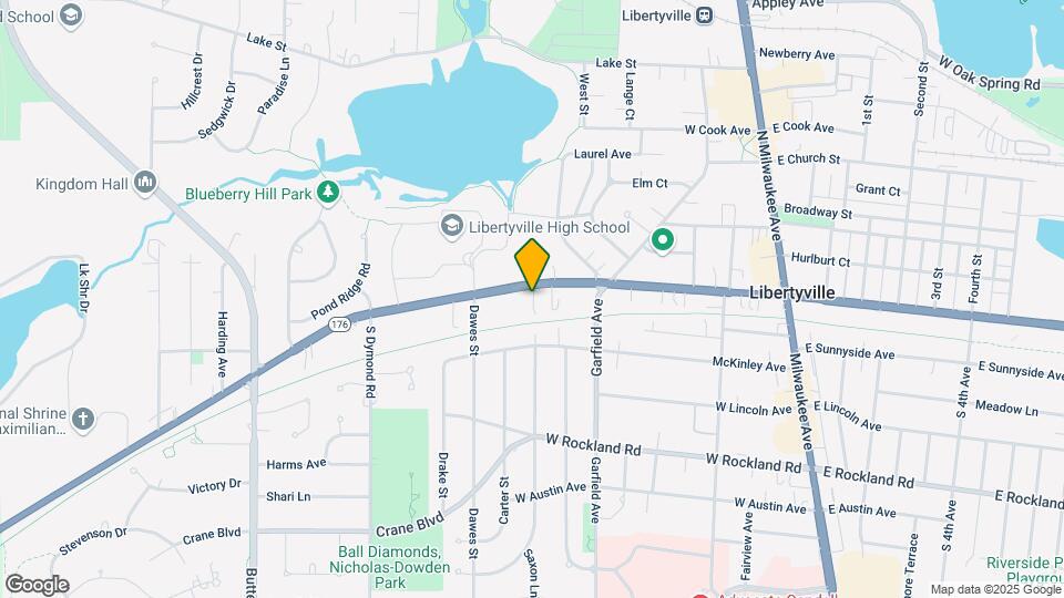 Libertyville Corporate Apartments Map and Location Details