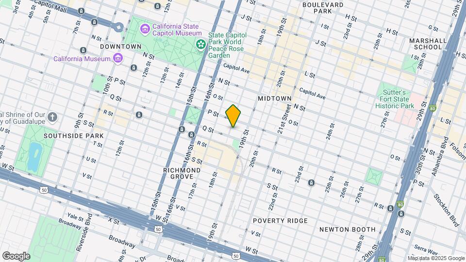 1621 18th St Map and Location Details